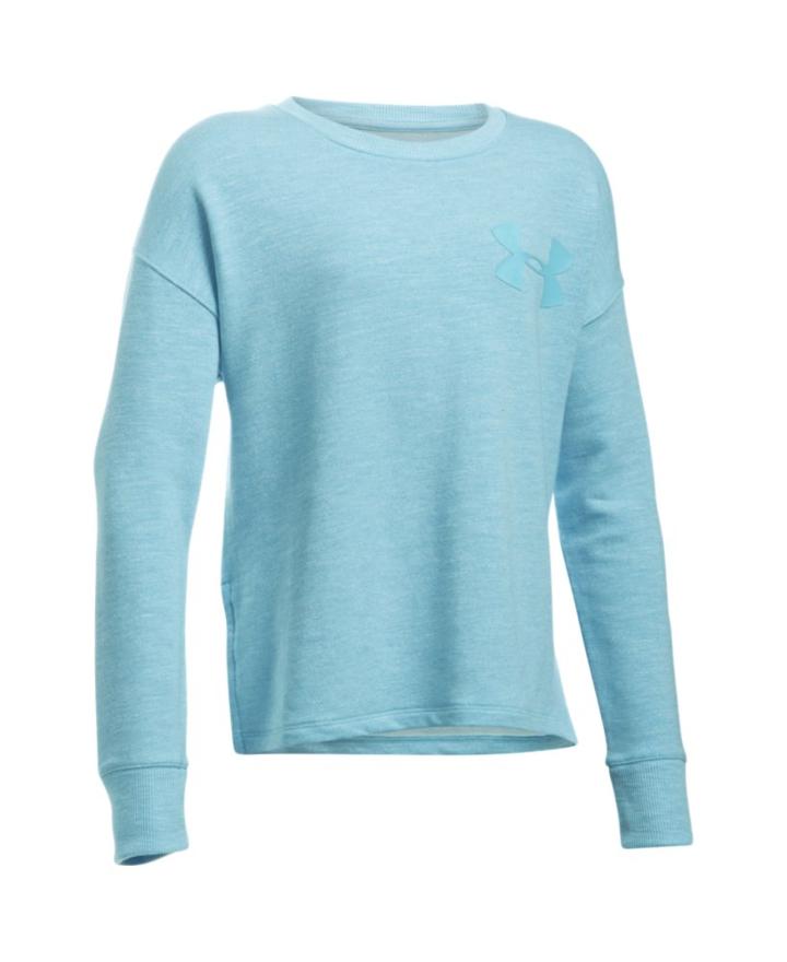 Under Armour Girls' Ua Stretch French Terry Pullover
