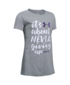 Under Armour She Plays We Win Ua Never Giving Up T-shirt