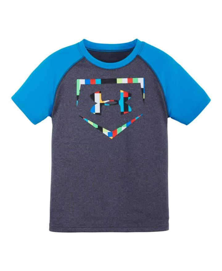 Under Armour Boys' Pre-school Ua Pixel Zoom Homeplate T-shirt
