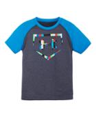 Under Armour Boys' Pre-school Ua Pixel Zoom Homeplate T-shirt