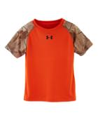 Under Armour Boys' Pre-school Ua Camo Raglan T-shirt