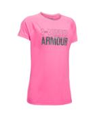 Under Armour Girls' Ua Wordmark T-shirt