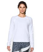 Under Armour Women's Ua Plush Terry Crew