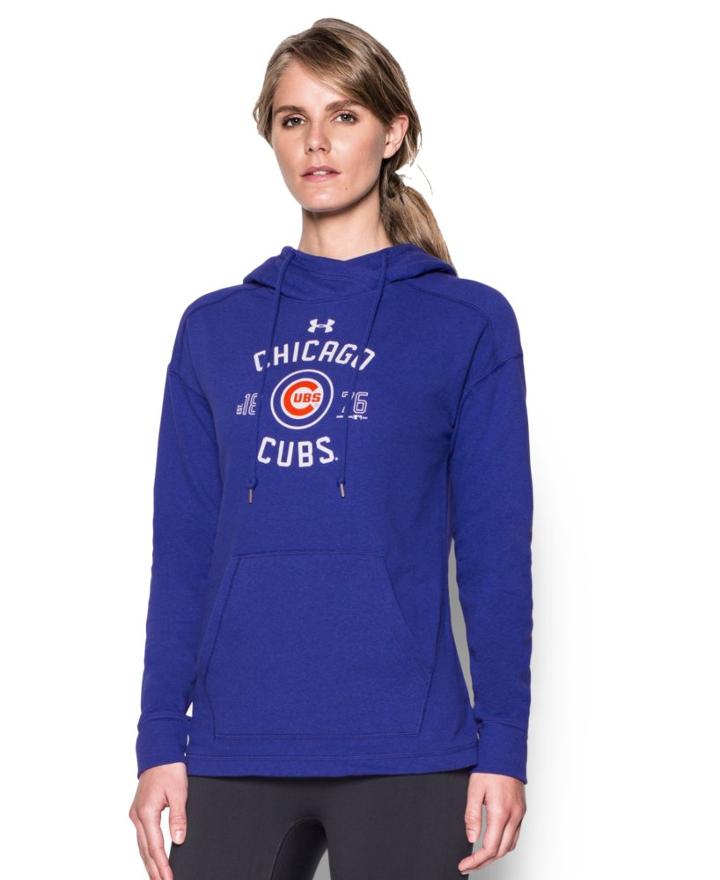 Under Armour Women's Chicago Cubs Armour Fleece Hoodie
