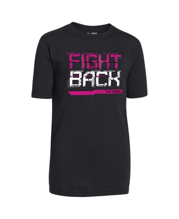 Under Armour Boys' Ua Power In Pink Fight Back T-shirt