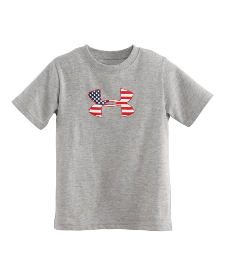 Under Armour Boys' Pre-school Ua Flag Icon T-shirt