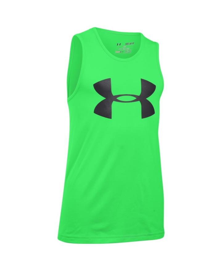 Under Armour Boys' Ua Tech Big Logo Tank