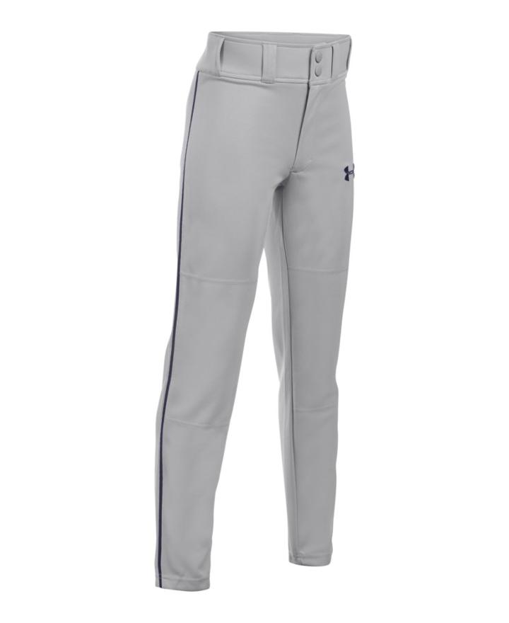 Under Armour Boys' Ua Clean Up Piped Baseball Pants