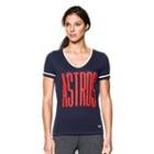 Under Armour Women's Houston Astros Ua Shirzee T-shirt