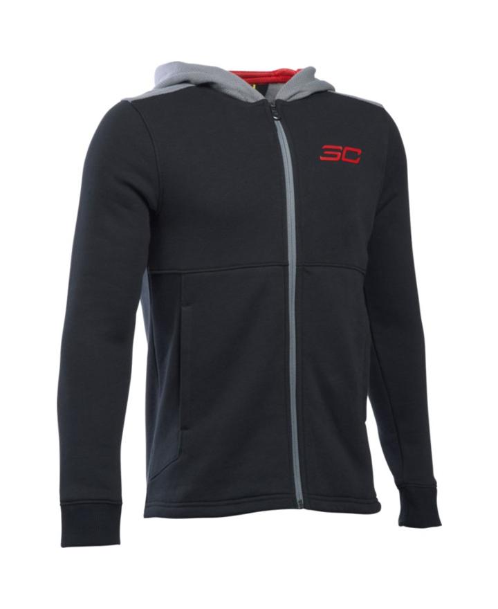 Under Armour Boys' Sc30 Essentials Full Zip Hoodie