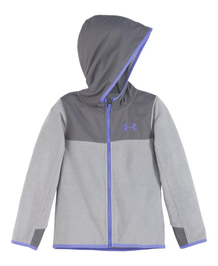 Under Armour Girls' Pre-school Ua Hundo Full Zip Hoodie