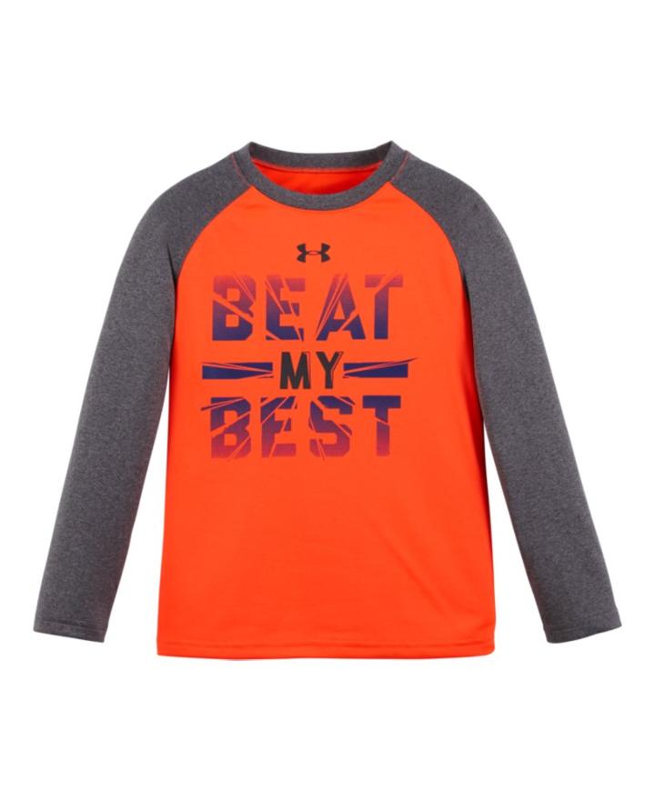 Under Armour Boys' Toddler Ua Beat My Best Long Sleeve