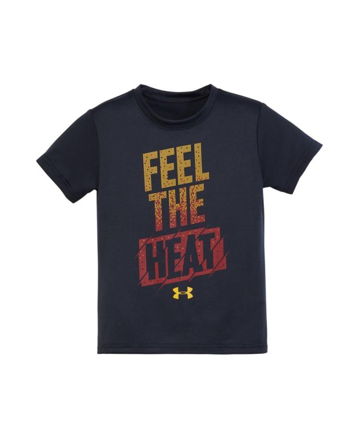Under Armour Boys' Toddler Ua Feel The Heat Short Sleeve Shirt