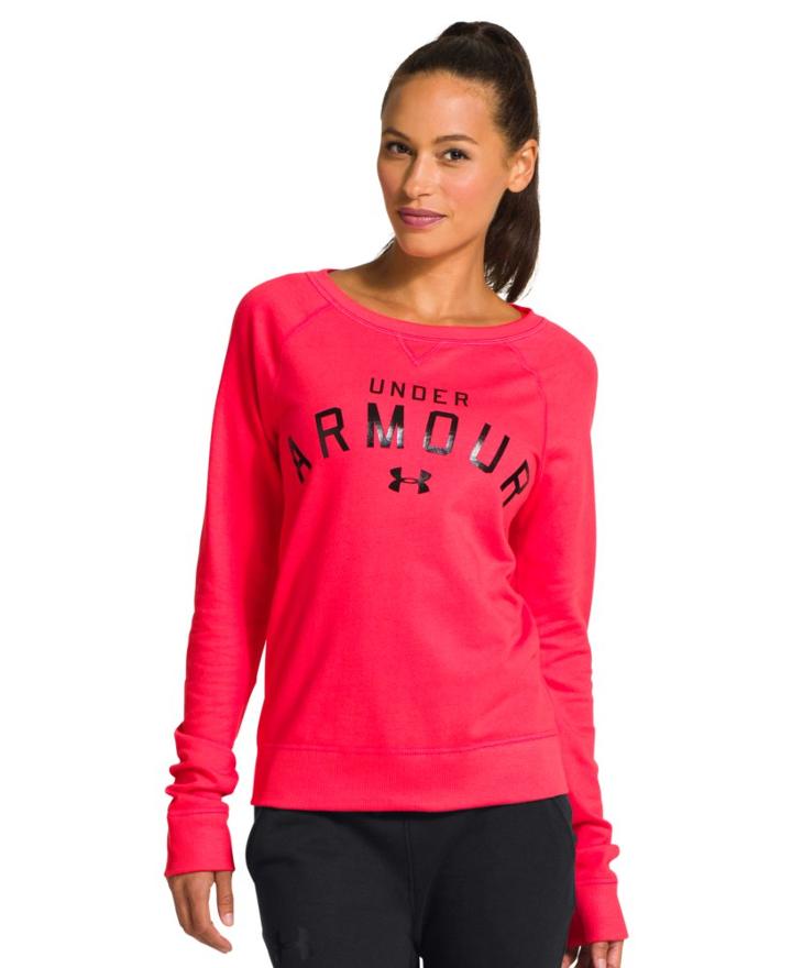 Under Armour Women's Ua Pretty Gritty Blackout Crew