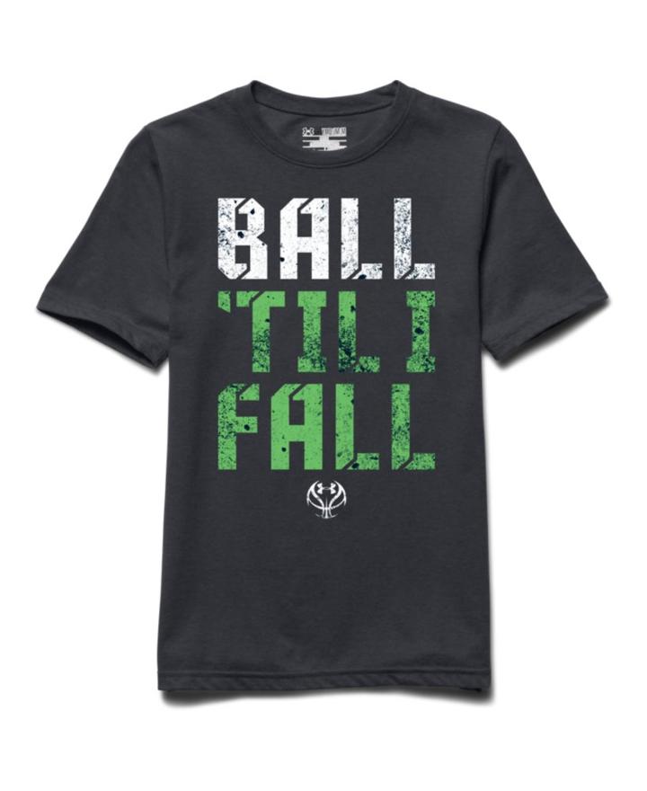 Under Armour Boys' Ua Ball 'til I Fall T-shirt