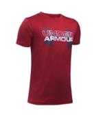 Under Armour Boys' Ua Tech Big Logo Hybrid T-shirt