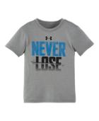 Under Armour Boys' Toddler Ua Never Lose Short Sleeve T-shirt
