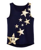 Under Armour Girls' Toddler Ua Red White & Gold Tank