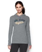Under Armour Women's Navy Ua Charged Cotton Tri-blend Hoodie