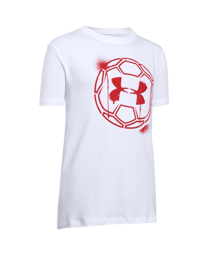 Under Armour Boys' Ua Challenger Ball T-shirt