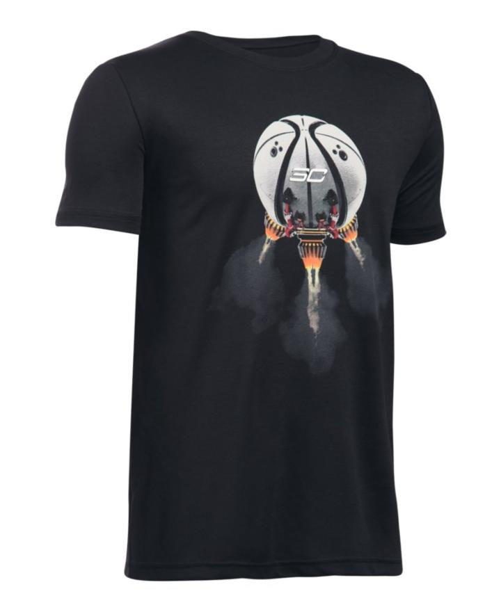 Under Armour Boys' Sc30 Deep Space T-shirt