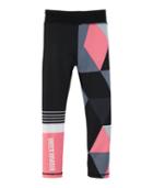 Under Armour Girls' Pre-school Ua Mix Master Stripe Logo Leggings