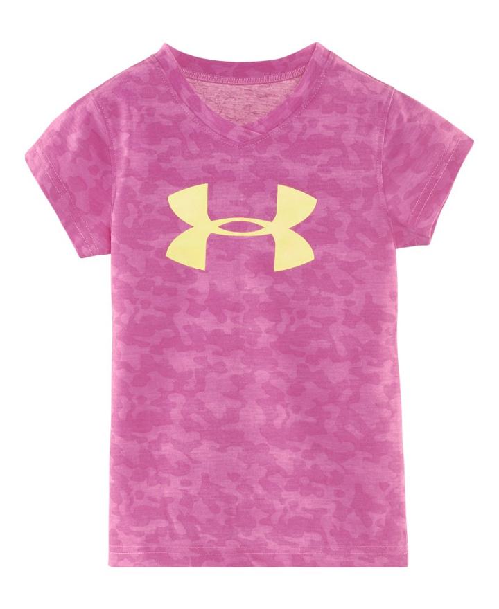 Under Armour Girls' Pre-school Ua Hydro Big Logo T-shirt