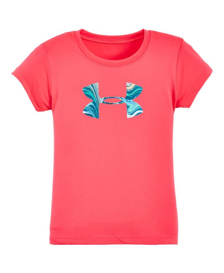 Under Armour Girls' Toddler Ua Tide Big Logo T-shirt