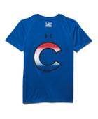 Under Armour Boys' Chicago Cubs Ua Tech T-shirt
