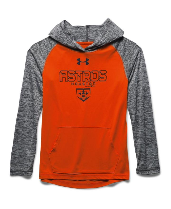Under Armour Boys' Houston Astros Ua Tech Hoodie