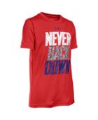 Under Armour Boys' Ua Never Back Down T-shirt