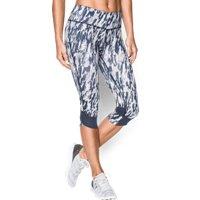 Under Armour Women's Ua Printed Fly-by Compression Capri
