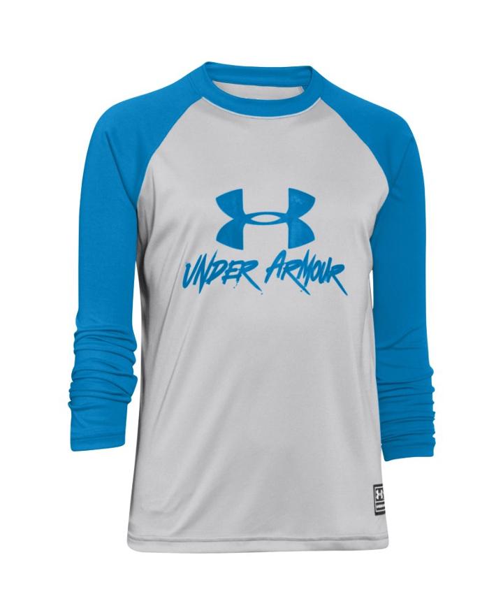 Under Armour Boys' Ua Slasher Long Sleeve Rash Guard