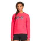 Under Armour Women's Ua Big Logo Letterman Crew