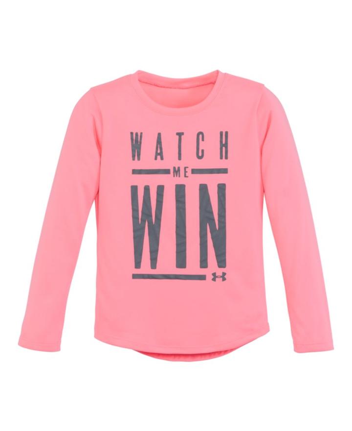 Under Armour Girls' Infant Ua Watch Me Win Long Sleeve