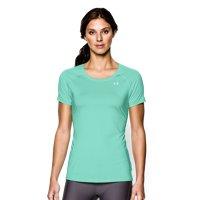 Under Armour Women's Ua Heatgear Armour Stripe Short Sleeve