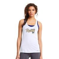 Under Armour Women's Milwaukee Brewers Ua Achieve Tank