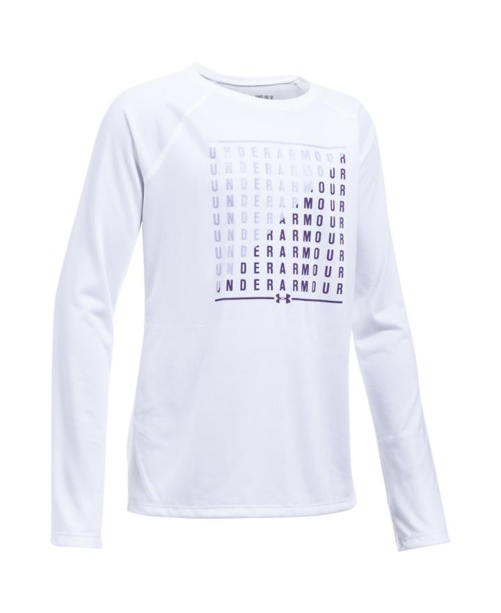 Under Armour Girls' Ua Slash Long Sleeve
