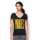 Under Armour Women's Pittsburgh Pirates Ua Shirzee T-shirt