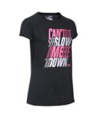 Under Armour Girls' Ua Can't Slow Me Down T-shirt