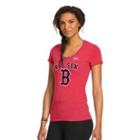 Under Armour Women's Boston Red Sox Charged Cotton Tri-blend T