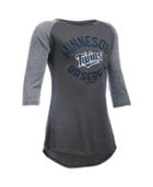 Under Armour Girls' Minnesota Twins Ua Tri-blend  Sleeve