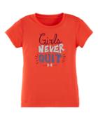 Under Armour Girls' Pre-school Ua Girls Never Quit T-shirt