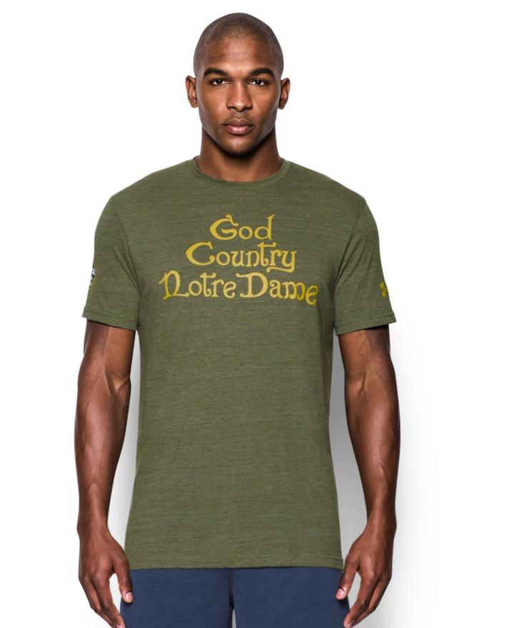 Under Armour Men's Notre Dame Ua Country T-shirt