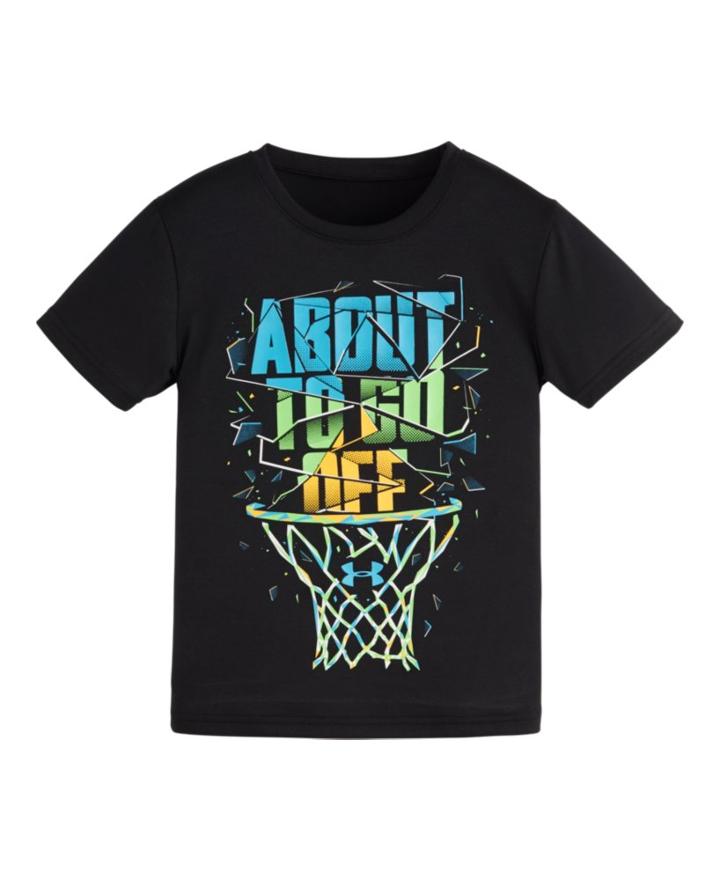 Under Armour Boys' Toddler Ua About To Go Off T-shirt