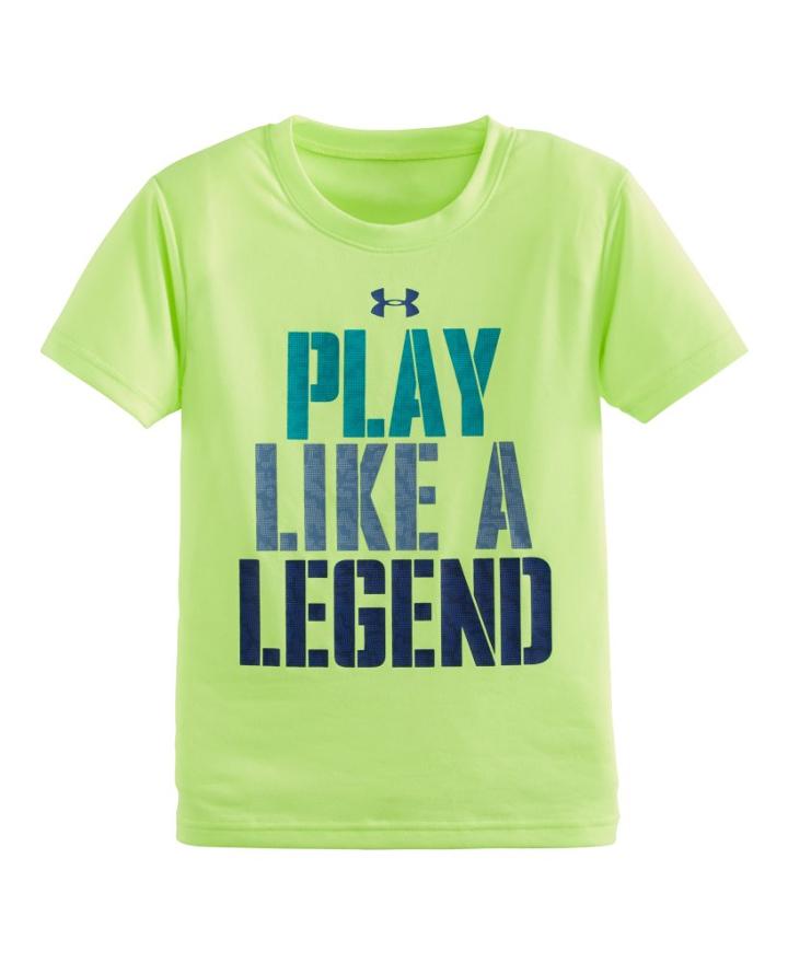 Under Armour Boys' Toddler Ua Play Like A Legend Short Sleeve T-shirt