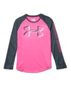 Under Armour Girls' Ua Optic Big Logo Long Sleeve