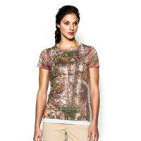 Under Armour Women's Heatgear Evo Camo Short Sleeve