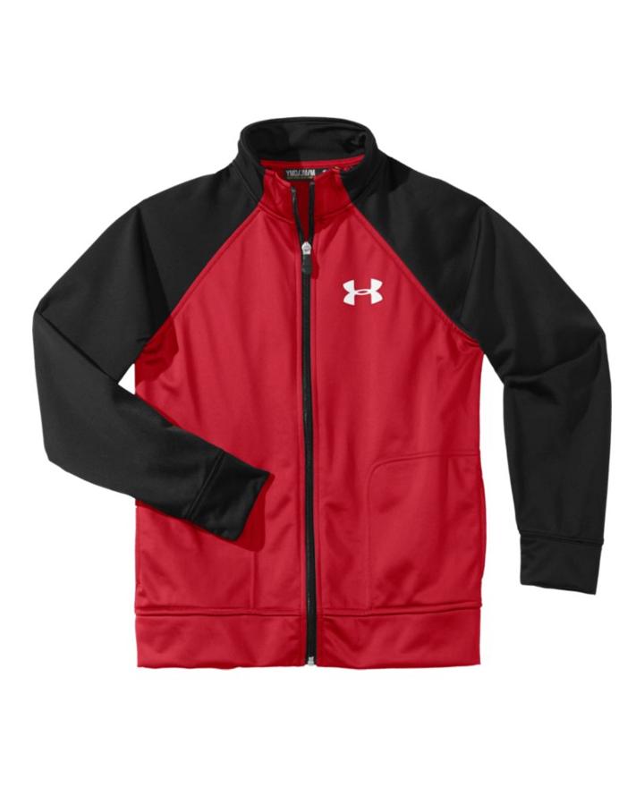 Under Armour Boys' Ua Brawler Knit Warm-up Jacket 2.0