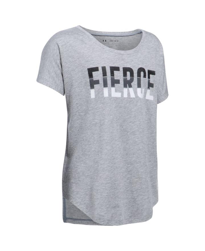 Under Armour Girls' Ua Fierce Short Sleeve T-shirt